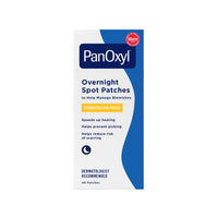 Thumbnail for PanOxyl PM Overnight Spot Patches, Advanced Hydrocolloid Healing Technology, Fragrance Free, 40 Count Pack of 1