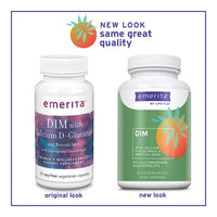 Thumbnail for Emerita by Life-flo DIM Supplement, Balancing Support for Women with 100mg DIM Plus Calcium D-Glucarate and Broccoli Seed Extract, 60-Day Guarantee, Not Tested on Animals, 30 Servings, 60 VegCaps