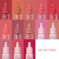 Thumbnail for Peripera Ink Airy Velvet Lip Tint | High-Pigmentation, Lightweight, Soft, Moisturizing (007 HEART GRAPEFRUIT)