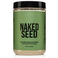 Thumbnail for Naked Seed - 4 Seed Protein Powder, Only 4 Ingredients - Chia, Watermelon, Sunflower and Pumpkin Seed - Gluten-Free, Soy Free, Vegan, No Gmos, No Artificial Sweeteners - 15 Servings