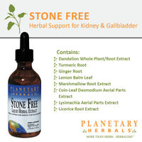 Thumbnail for Planetary Herbals Stone Free Liquid Extract Supplement 8 oz