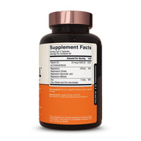 Thumbnail for Live Conscious Magwell Magnesium Zinc & Vitamin D3 - Magnesium Glycinate, Malate, & Citrate - Triple Supplement for Women & Men - for Sleep, Bone, Heart, Immune Support - 120 Caps