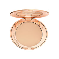 Thumbnail for Charlotte Tilbury Airbrush Flawless Finish Setting Powder - Pore-Blurring Pressed Powder for Face Makeup to Minimize Shine with a Soft-Focus Finish - 2 Medium