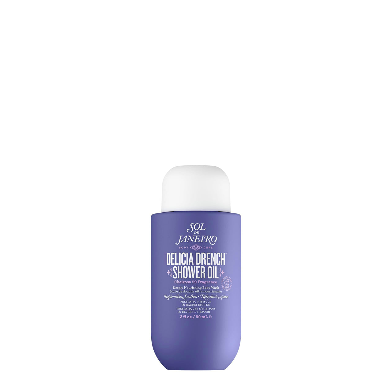 Sol de Janeiro Delicia Drench Shower Oil Travel Size 3 fl oz