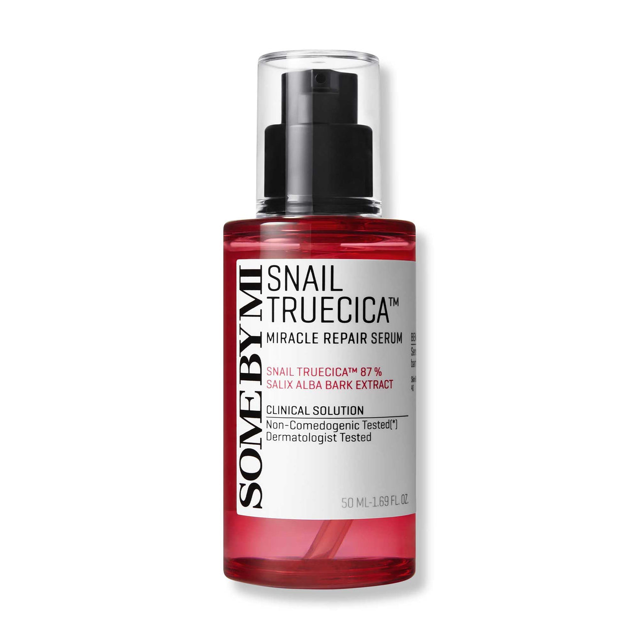 SOME BY MI Snail Trucica Miracle Repair Serum - 1.69Oz, 50ml - Made from Snail Mucin for Sensitive Skin - Daily Repair Face Serum for Post Acne Marks and Strengthen Skin Barrier - Korean Skin Care