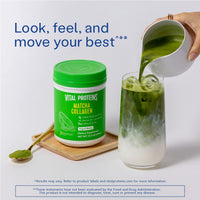 Thumbnail for Vital Proteins Matcha Collagen Peptides Powder Supplement, Matcha Green Tea Powder, 10.5 oz, Original Flavored