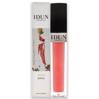 Thumbnail for IDUN Minerals Lip Gloss - Soft, Creamy Formula for Velvet Soft, Shiny Pout - Intense Vitamin E Hydration for Dry, Chapped Lips - Non-Sticky, Long Lasting Pigment - 013 Anna - 0.27 oz
