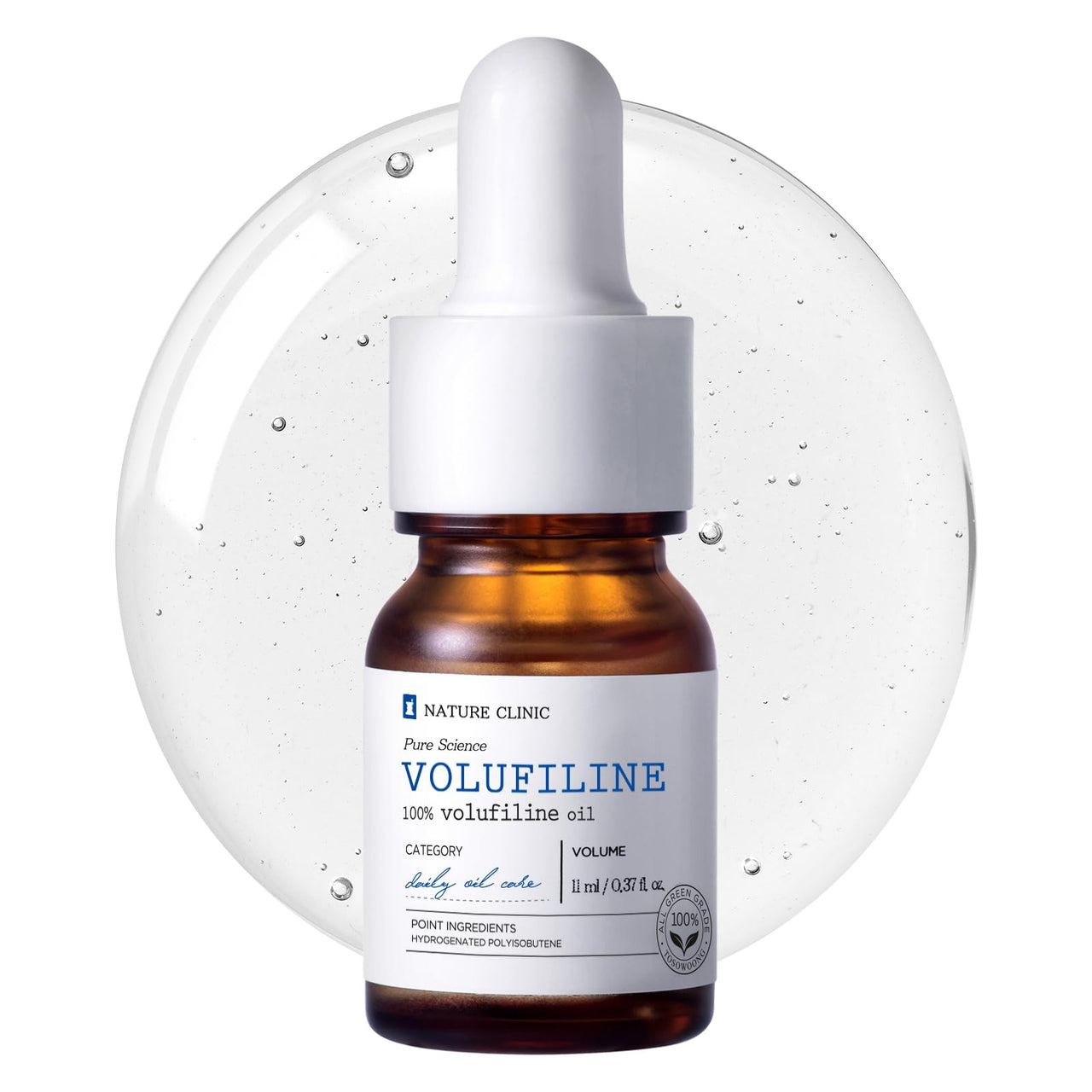 TOSOWOONG Volufiline Serum, 100% France Sederma Volufiline Concentrate for Plumping, Skin firming, Boost and Glass skin, glow Skincare for Face, lip and body, 11ml 0.37 fl. oz.