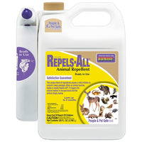 Thumbnail for Bonide Repels-All Animal Repellent, 128 oz Ready-to-Use with Power Sprayer, Deters Pests from Lawn & Garden, People & Pet Safe