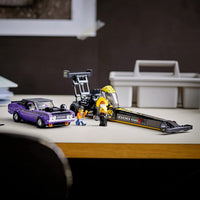 Thumbnail for LEGO Speed Champions Mopar Dodge//SRT Top Fuel Dragster and 1970 Dodge Challenger T/A 76904 Building Toy; New 2021 (627 Pieces)