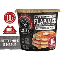 Thumbnail for Image 4 of KODIAK CAKES Instant Pancake & Flapjack Cups, Buttermilk & Maple, High Protein, 100% Whole Grains, Pack of 12