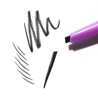 Thumbnail for Kosas Brow Pop - Longwear Eyebrow Makeup, Dual-Sided Defining Pencil with Castor Oil for Soft, Natural Look of Real Hair - Black