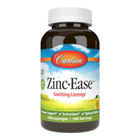 Thumbnail for Carlson - Zinc-Ease, Soothing Lozenge, Health Support & Optimal Wellness, Lemon, 180 Lozenges