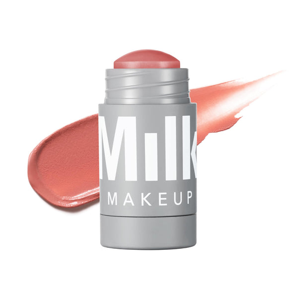Milk Makeup Lip + Cheek Stick Ã¢â‚¬â€œ Multi-Use Cream Blush + Lip Color with Mango Butter, Avocado Oil + Apricot Oil Ã¢â‚¬â€œ Hydrating, Buildable, Long-Lasting, Vegan Formula Ã¢â‚¬â€œ Werk, 0.21 oz
