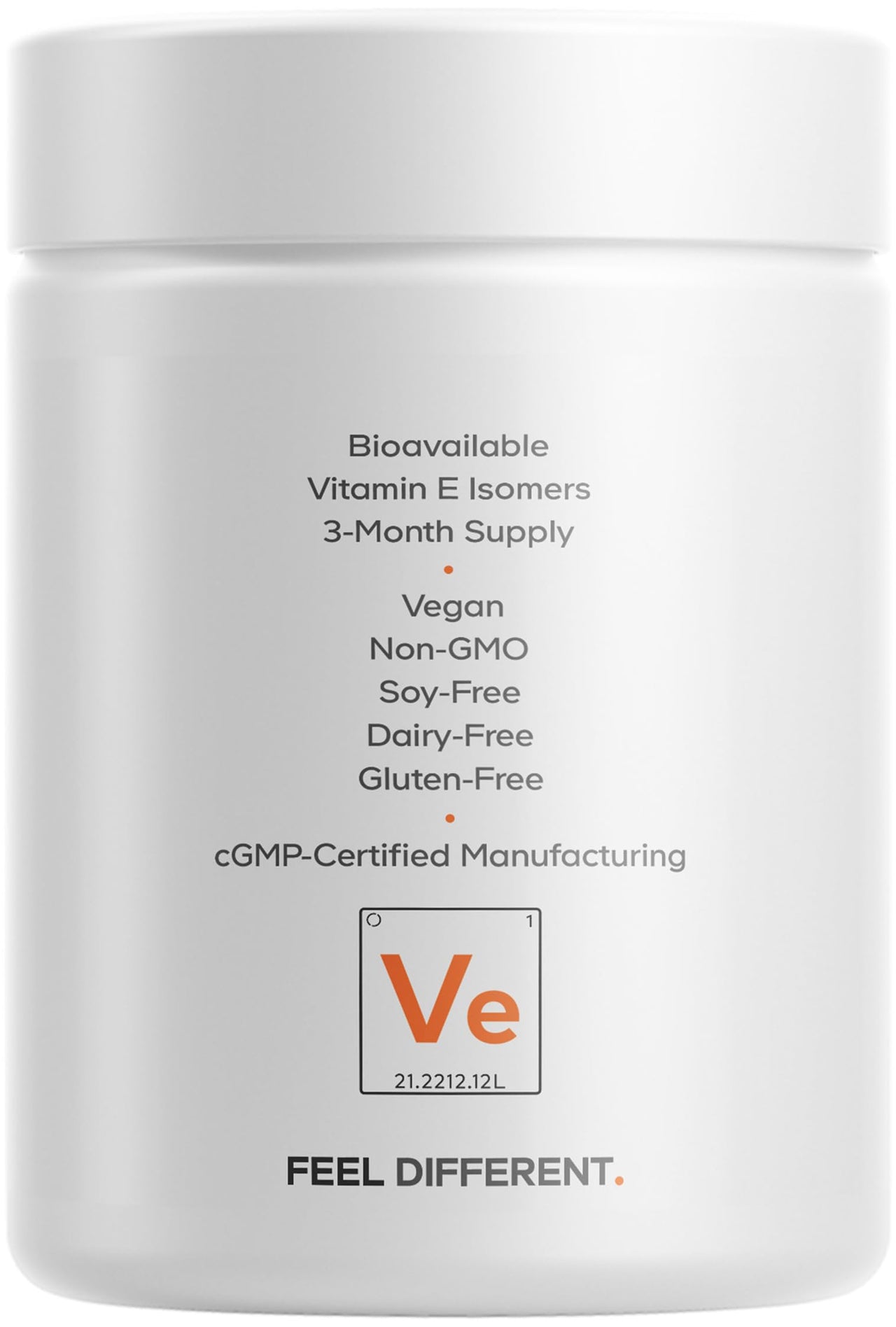 Codeage Liposomal Vitamin E Supplement - All Vitamin E Tocopherols - 3-Month Supply - Alpha Tocopherols, Beta, Gamma, and Delta - Liposomal Mixed Tocopherols - Non-GMO Phospholipid - 90 Capsules