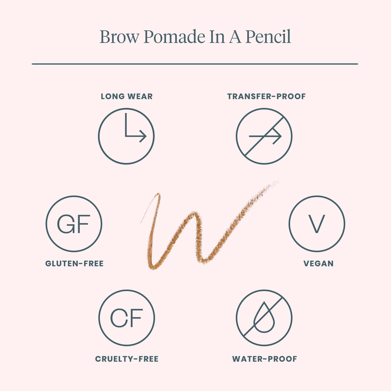 WONDERSKIN Eyebrow Pencil - Sharpenable Brow Pencil For Natural Looking Brows, Brown Eye Makeup, Long Lasting Eyebrow Pomade (Blonde)