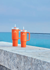 Thumbnail for Stanley Quencher H2.0 Tumbler with Straw 30 oz | Flowstate 3-Position Lid | Cup Holder Compatible for Travel | Insulated Stainless Steel Cup | BPA-Free | Tigerlily