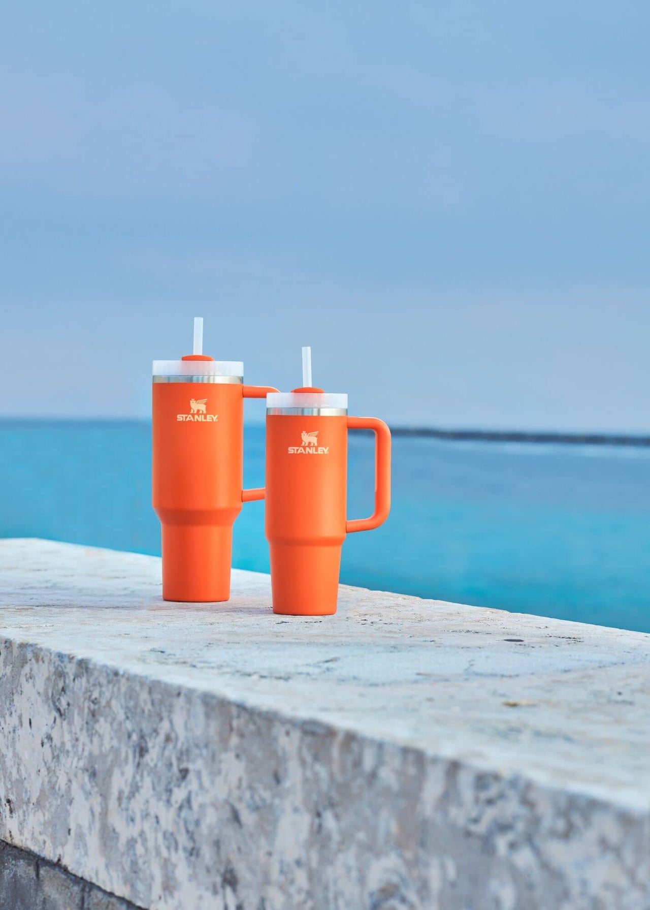 STANLEY Quencher H2.0 Tumbler with Straw 30 oz | Flowstate 3-Position Lid | Cup Holder Compatible for Travel | Insulated Stainless Steel Cup | BPA-Free | Tigerlily