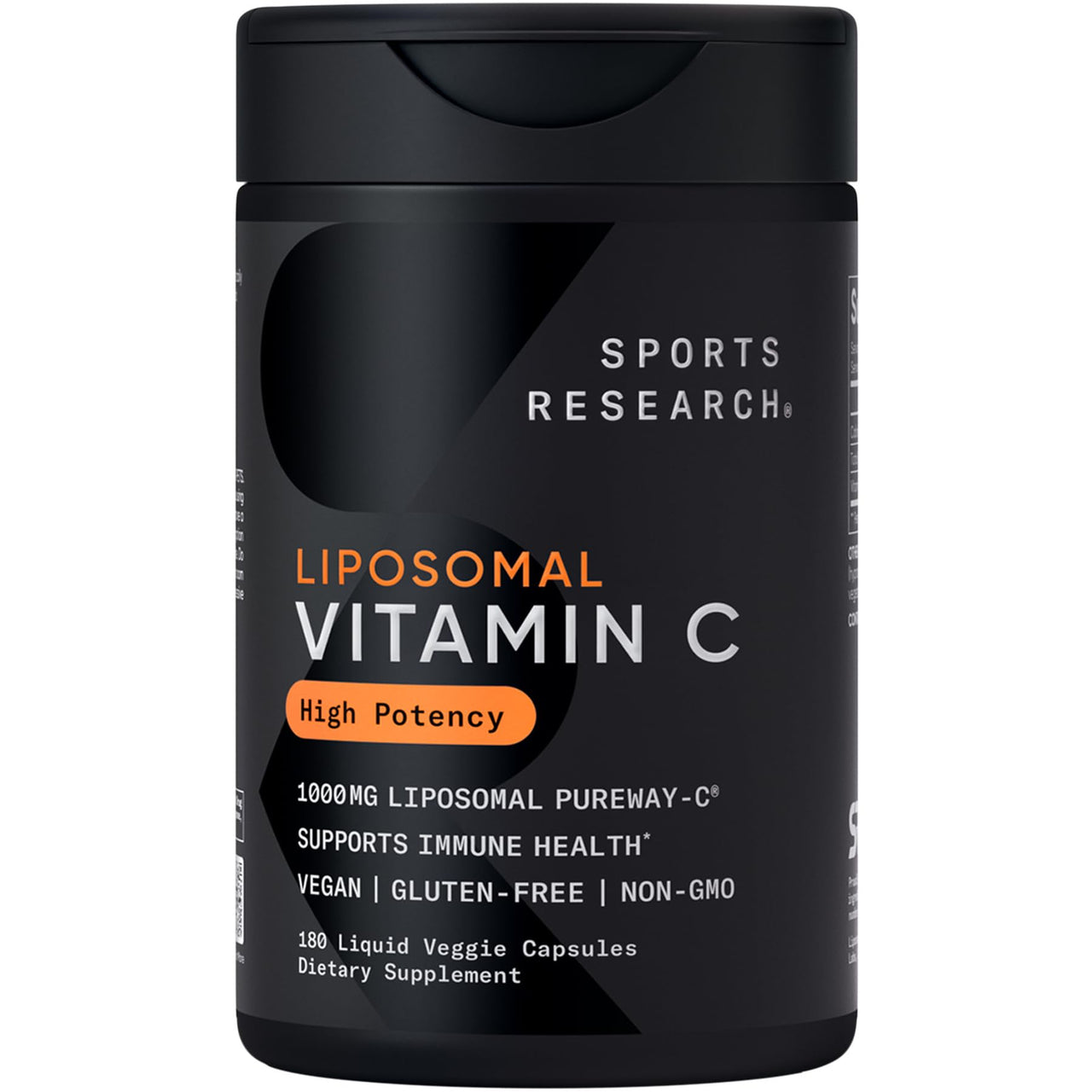Sports Research® Multivitamin Pack - Liposomal Vitamin C Supplement 1000 mg, Vitamin D3 5000iu + K2 100mcg, and Alaskan Omega-3 Fish Oil 1250mg