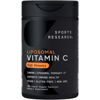 Thumbnail for Sports Research® Multivitamin Pack - Liposomal Vitamin C Supplement 1000 mg, Vitamin D3 5000iu + K2 100mcg, and Alaskan Omega-3 Fish Oil 1250mg
