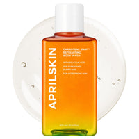 Thumbnail for APRILSKIN Carrotene IPMP™ Exfoliating Body Wash | Salicylic Acid Body Wash Improve Rough & Bumpy Skin, Body Acne, Keratosis Pilaris with Niacinamide & Ceramides | Vegan & Cruelty-free | 10.14 fl.oz