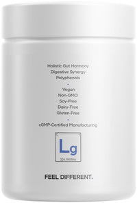 Thumbnail for Codeage Leaky Gut Supplement, L-Glutamine, N-Acetylglucosamine, Probiotic, Butyric Acid, Polyphenols, Quercetin, DGL, Marshmallow Root, Berberine, BioPerine, Cinnamon, Vegan, Non-GMO, 60 Capsules