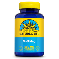 Thumbnail for NATURE'S LIFE SoftMag 500 mg - Magnesium Complex - Bone Health, Muscle and Heart Health Support - Easy to Swallow Softgels - 60-Day Guarantee, 60 Servings, 60ct