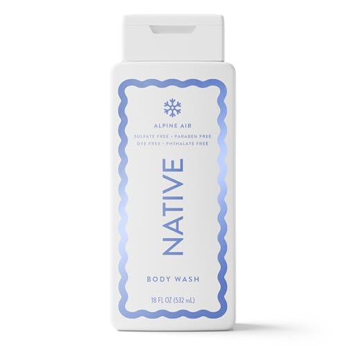 Image 1 of Default Title for the product Native Clean Body Wash for Women & Men, Alpine Air Scent, 18 fl oz