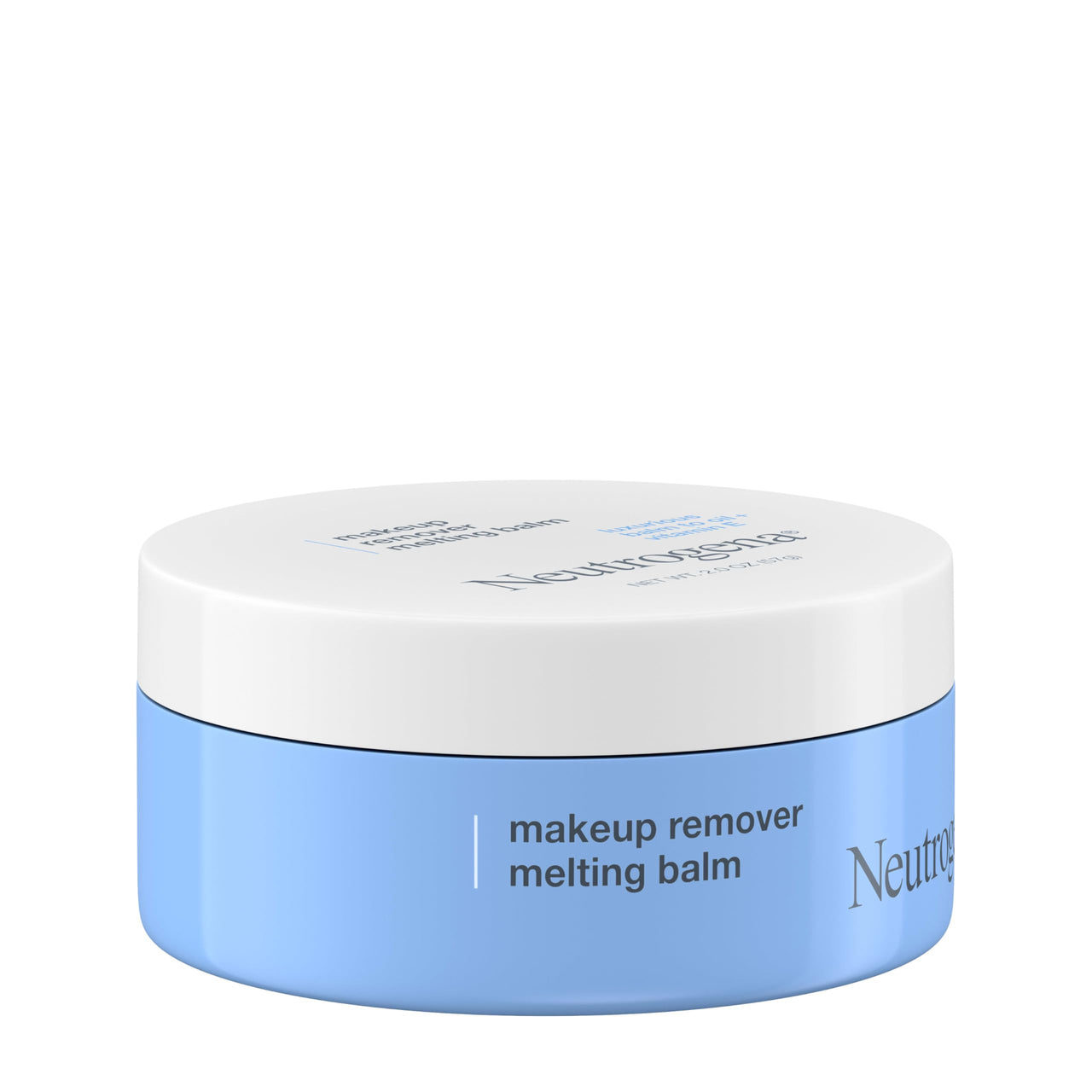 Neutrogena Makeup Remover Melting Balm to Oil with Vitamin E, Gentle and Nourishing Cleansing Balm for Eyes, Lips, or Face, Travel-Friendly for On-the-Go, 2.0 oz