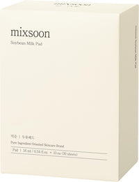 Thumbnail for mixsoon Soybean Milk Pad 10ea Milky Texture Sheet Pad for Sensitive Skin Nourishing Moisturizer Korean Glass Skin Care