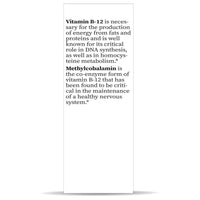 Thumbnail for Nature's Answer B12 Methyl Liquid Spray 1 fl oz Liquid