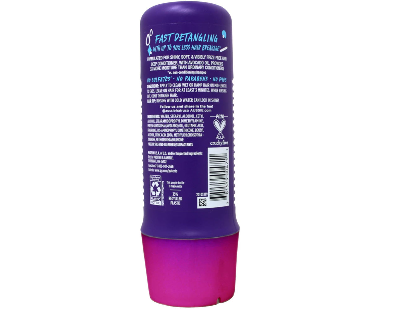 Aussie 3 Minute Miracle Deeeep Moist Treatment 8oz (3 Pack)
