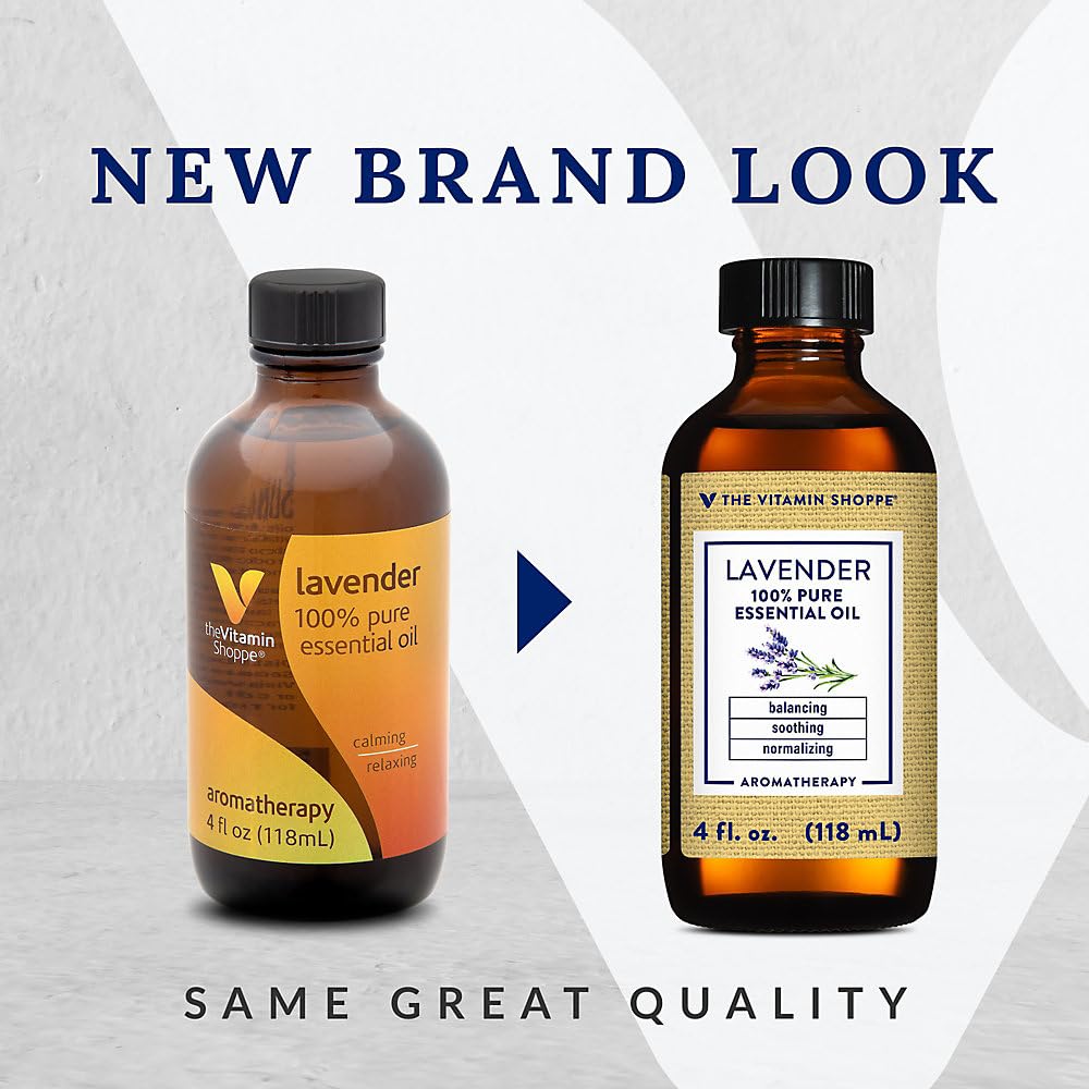 Lavender - 100% Pure Essential Oil - Balancing, Soothing, & Normalizing Aromatherapy (4 fl. oz.)