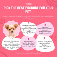 Thumbnail for Bio-Groom Oatmeal Dog Conditioner - for Allergies and Itching, Cruelty-Free, Dog Bathing Supplies, Puppy Conditioner for Sensitive Skin, Made in USA, Anti-Itch Dog Products - 12 fl oz 1-Pack