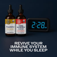 Thumbnail for Vimergy Day-Night Immunity Kit* – 2-Part Liquid Supplement Kit with PropolisPure® & Total Immune Blend* – Fast-Absorbing, 2 x 115ml – 2 x 57 Servings – Support Immune and Respiratory Defense Systems
