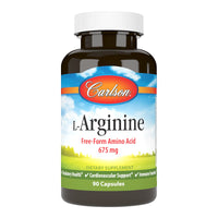 Thumbnail for Carlson - L-Arginine, 675 mg, Promotes Healthy Circulatory & Cardiovascular System, 90 capsules
