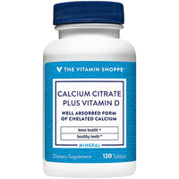 Thumbnail for Calcium Citrate with 400IU Vitamin D – Mineral Essential for Healthy Bones & Teeth – 100% Daily Value of Well Absorbed Form of Chelated Calcium, Vitamin D (as Ergocalciferol (120 Tablets)