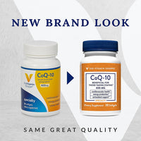 Thumbnail for The Vitamin Shoppe CoQ-10 400mg - Beneficial for Those Taking Statins – Supports Heart & Cellular Health and Healthy Energy Production, Essential Antioxidant – Once Daily (30 Softgels)