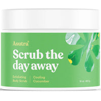 Thumbnail for ASUTRA Dead Sea Salt Essential Oil Body Scrub Exfoliator (Cooling Cucumber), 16 oz - Ultra Hydrating, Gentle, & Moisturizing - Coconut, Cucumber, and Peppermint Oils