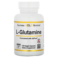 Thumbnail for California Gold Nutrition L-Glutamine, AjiPure, 120 Veggie Capsules (500 mg per Capsule)