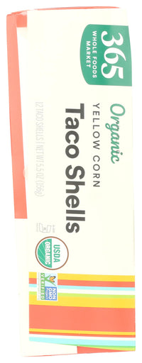 Thumbnail for 365 by Whole Foods Market, Organic Yellow Taco Shells, 5.5 Ounce