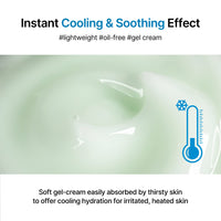 Thumbnail for Celimax The Real Cica Soothing Cream | with Fresh Cica Extract, Oil Free, Hydrating, Moisturizing, Calming, Lightweight Gel Cream, 50ml