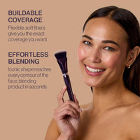 Thumbnail for Anisa Beauty Pinnacle Foundation Brush | Professional Makeup Brush for Seamless Foundation Application | Soft, Vegan Fibers for Flawless Blending | Ideal for Liquid, Cream, and Powder Formulas