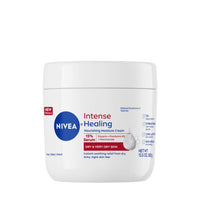 Thumbnail for NIVEA Intense Healing Body Cream for Dry Skin with Glycerin, Provitamin B5 and Niacinamide, 72-Hour Moisture, Non-Greasy Body Moisturizer Immediately Soothes Dry, Itchy Skin Feeling, 13.5 Oz Jar