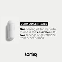 Thumbnail for Toniiq Ultra High Strength Glutathione Capsules - 1000Mg Concentrated Formula - 98%+ Highly Purified And Bioavailable - Non-Gmo Fermentation - 120 Capsules Reduced Glutathione Supplement
