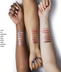Thumbnail for NYX PROFESSIONAL MAKEUP Lip Lingerie Glitter - Euro Trash Dark Pink-Brown