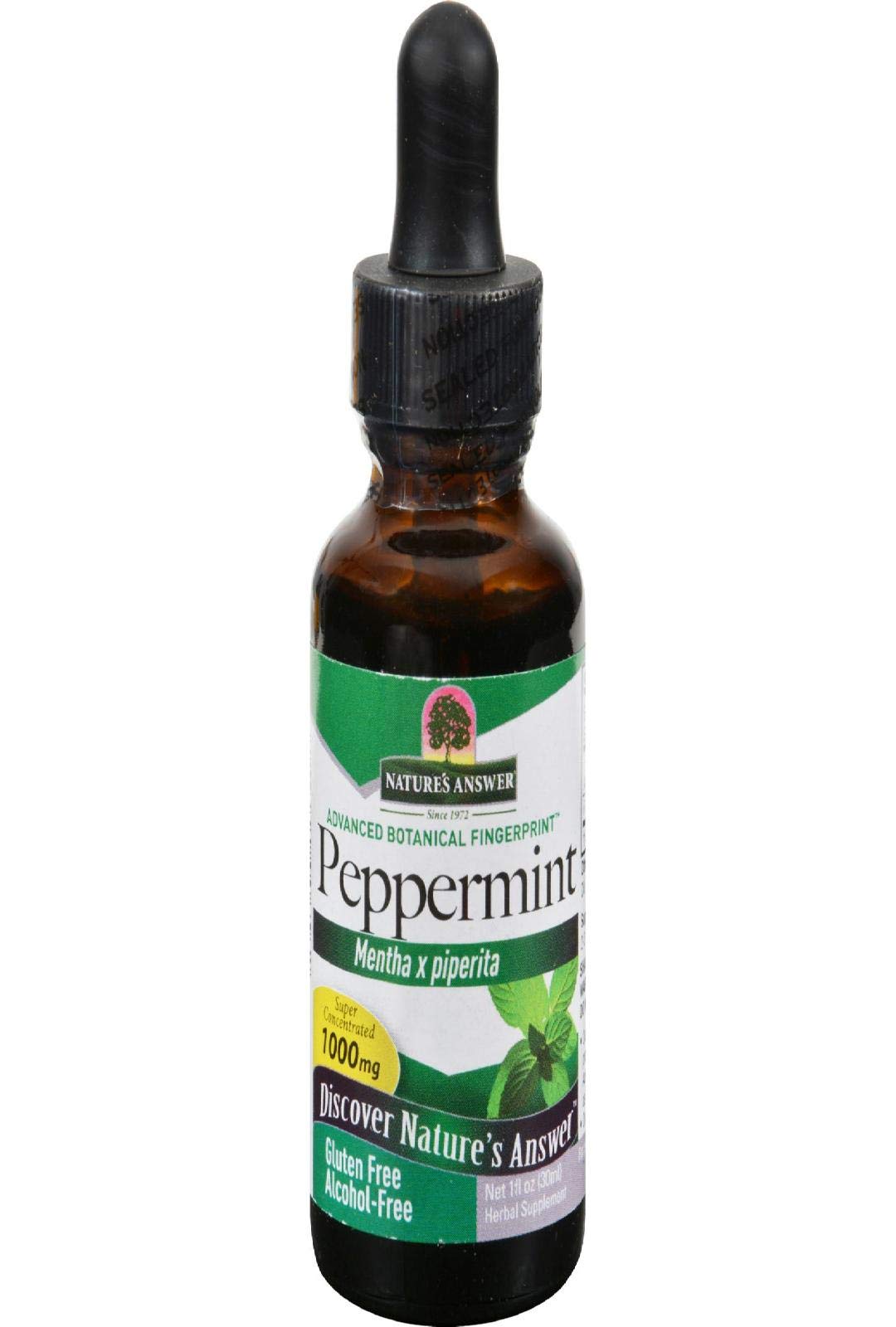 Nature's Answer Alcohol-Free Peppermint Leaf, 1-Fluid Ounce