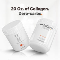Thumbnail for Codeage Multi Collagen Protein Capsules & Powder Peptides + Women’s Daily Multivitamin Bundle, 25+ Multivitamins & Minerals, Omega-3, Enzymes, Probiotics, Vitamin C, Zinc, Biotin, Non-GMO Supplement