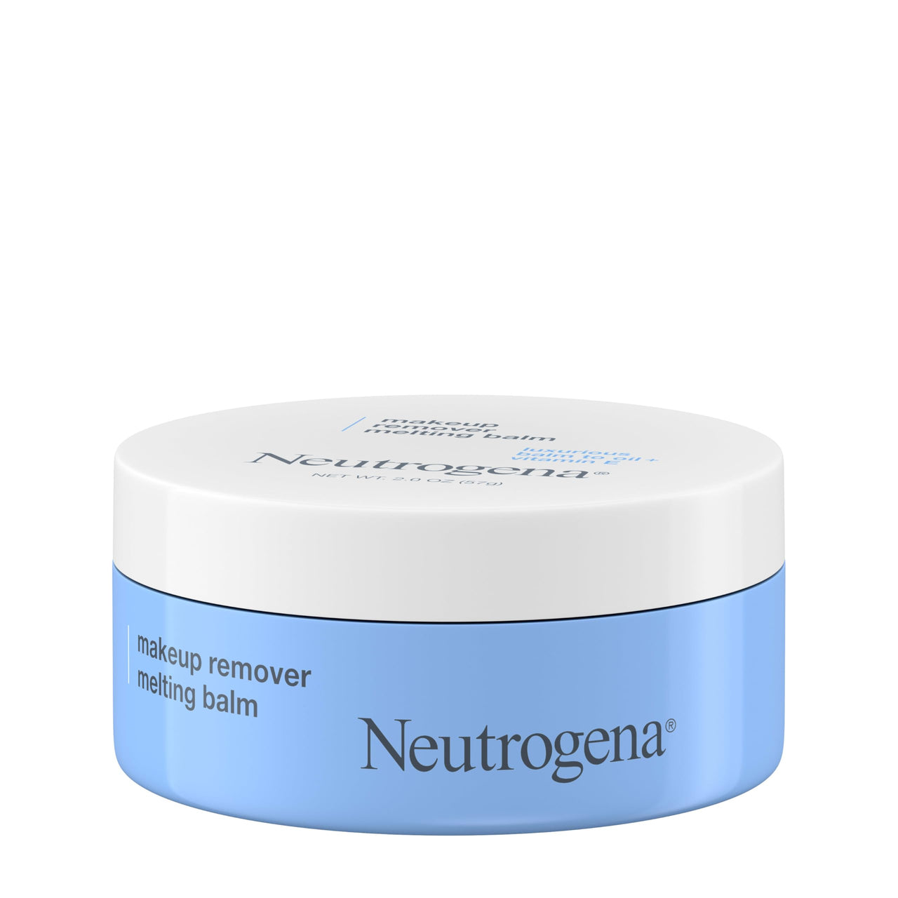 Neutrogena Makeup Remover Melting Balm to Oil with Vitamin E, Gentle and Nourishing Cleansing Balm for Eyes, Lips, or Face, Travel-Friendly for On-the-Go, 2.0 oz