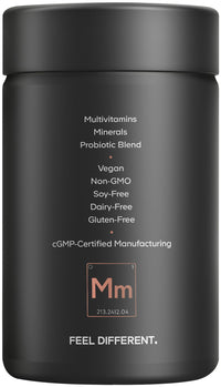 Thumbnail for Codeage Men's Multivitamin - Daily Vitamins for Men with Vitamin A, C, D3, E, B12, Magnesium, Zinc, Iron, Chromium, Probiotics, Astragalus & More - 1 Capsule Per Serving - 30 Capsules